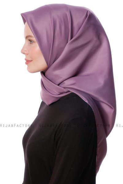 Eylul - Purple Square Rayon Hijab