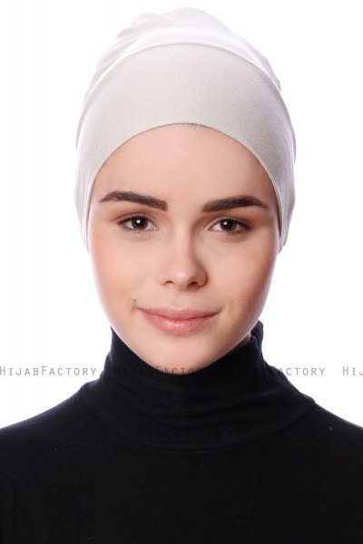 Fatma - Light Beige Underscarf - Özsoy