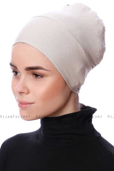 Fatma - Light Beige Underscarf - Özsoy
