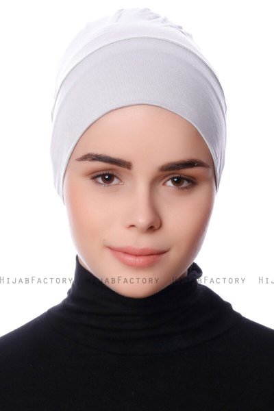 Fatma - Light Grey Underscarf - Özsoy