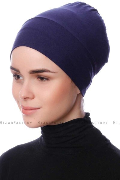 Fatma - Navy Blue Underscarf - Özsoy
