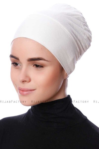 Fatma - White Underscarf - Özsoy