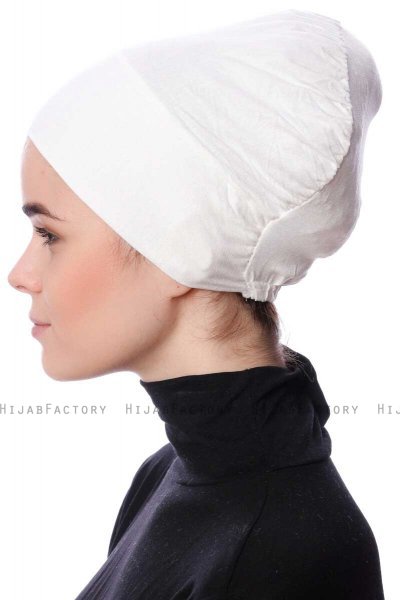 Fatma - White Underscarf - Özsoy