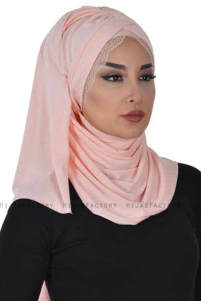 Filippa - Dusty Pink Practical Cotton Hijab - Ayse Turban
