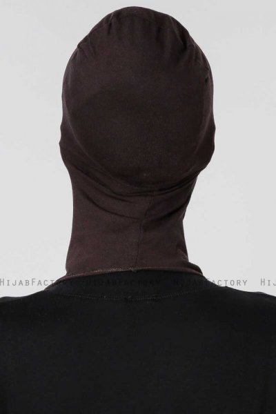 Funda Mörkbrun Ninja Hijab Underslöja Ecardin 200507d