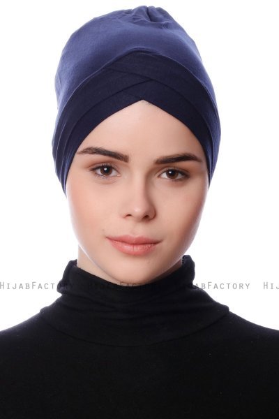 Guldin - Navy Blue Underscarf - Ecardin