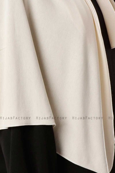 Hande - Creme Cotton Hijab - Gülsoy
