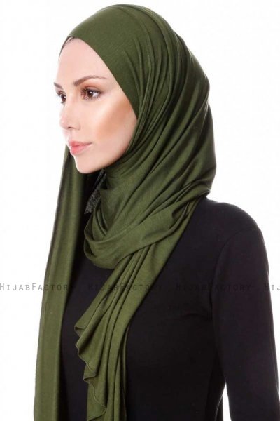 Hanfendy Khaki Praktisk One Piece Hijab 201726b