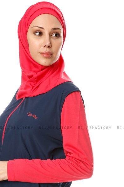 Hatice - Navy Blue Burkini - Tesmay