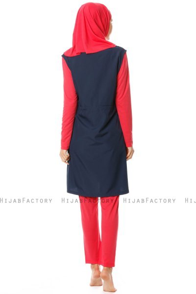 Hatice - Navy Blue Burkini - Tesmay