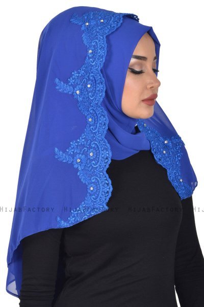 Helena - Blue Practical Hijab - Ayse Turban