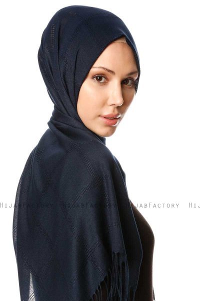 Huriye - Navy Blue Hijab - Özsoy