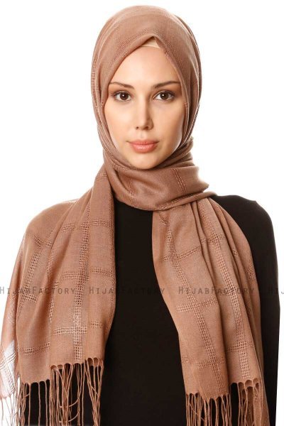 Huriye - Taupe Hijab - Özsoy