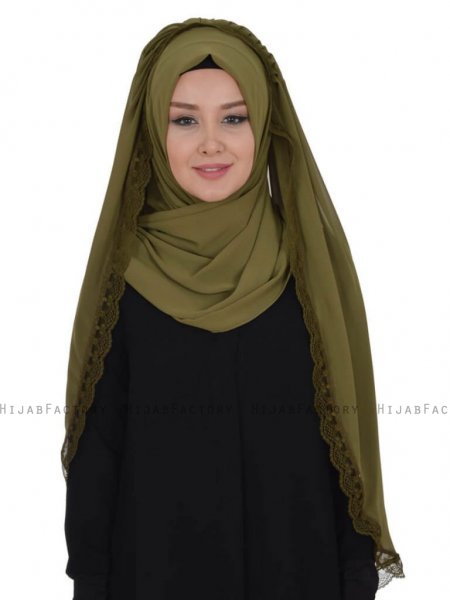 Ida Khaki Praktisk Hijab Ayse Turban 328504aa