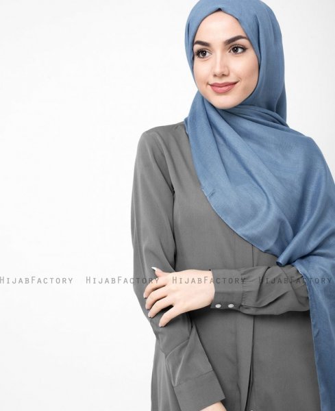InEssence Bluesteel Viskos Hijab 5HA23b