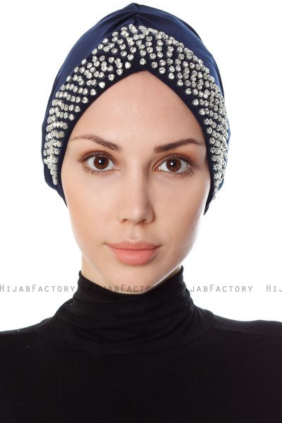 Irmak - Navy Blue Turban