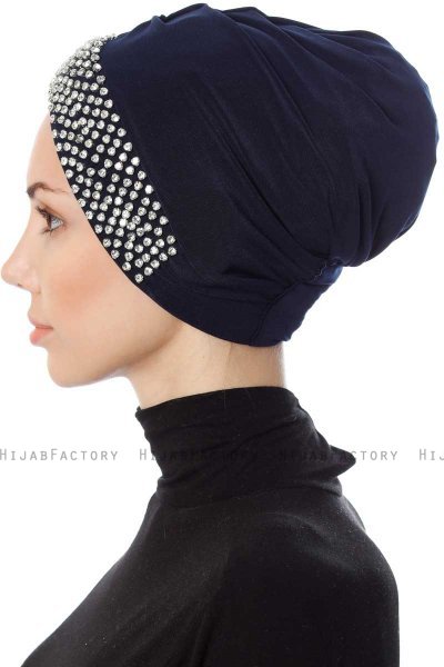 Irmak - Navy Blue Turban