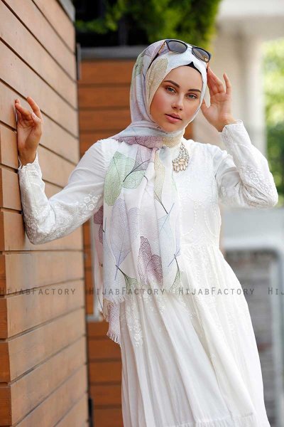 Jasrin - Patterned Hijab - Sal Evi