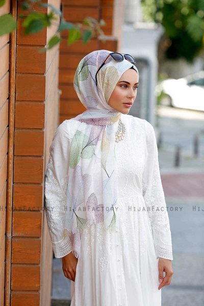 Jasrin - Patterned Hijab - Sal Evi