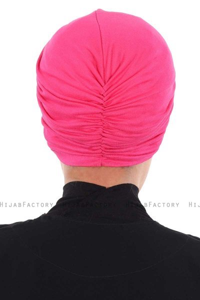 Jill - Fuchsia Cotton Turban - Ayse Turban