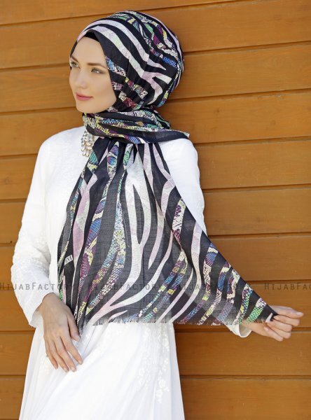 Dounia - Patterned Hijab