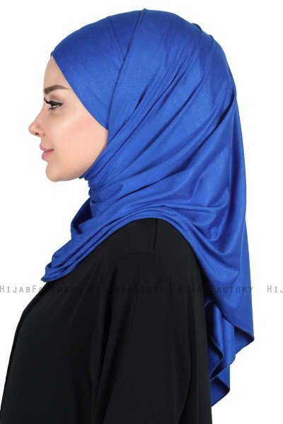 Kaisa - Blue Practical Cotton Hijab