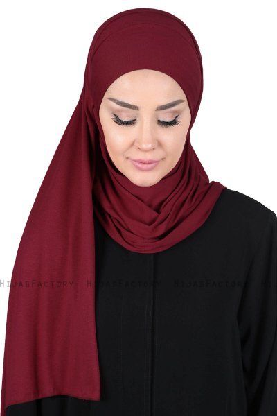 Kaisa - Navy Blue Practical Cotton Hijab