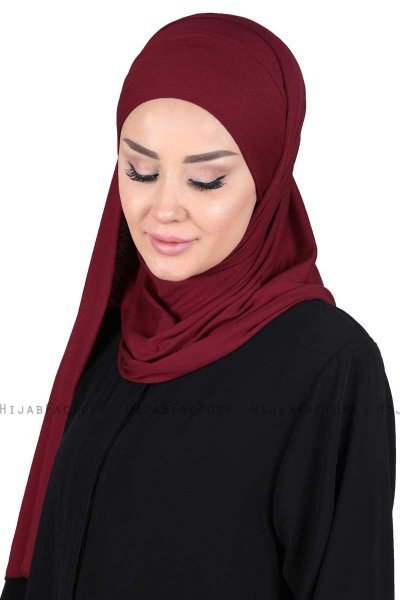 Kaisa - Navy Blue Practical Cotton Hijab