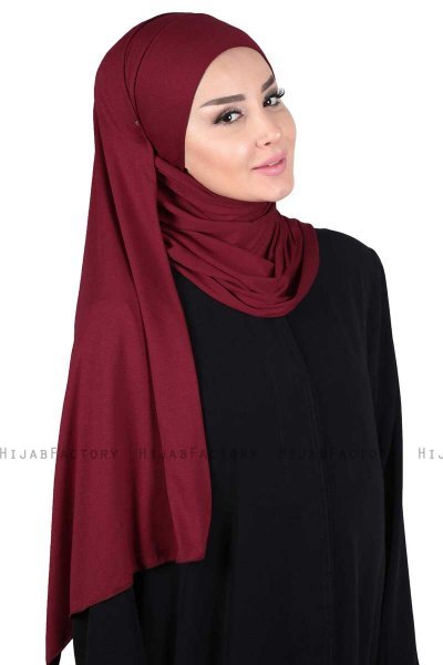 Kaisa - Navy Blue Practical Cotton Hijab