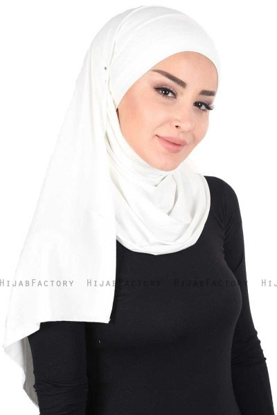 Kaisa - Creme Practical Cotton Hijab