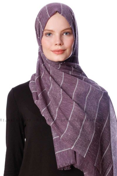 Kiral - Purple Hijab - Özsoy