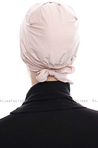 Kiraz - Dusty Pink Cotton XXL Underscarf - Ecardin