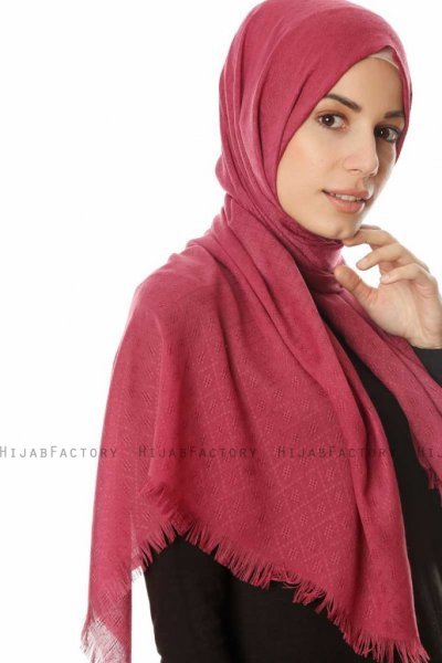 Lalam - Dark Fuchsia Hijab - Özsoy