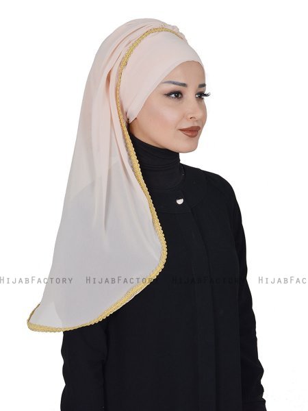 Louise - Beige Practical Hijab - Ayse Turban
