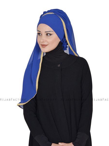 Louise - Blue Practical Hijab - Ayse Turban