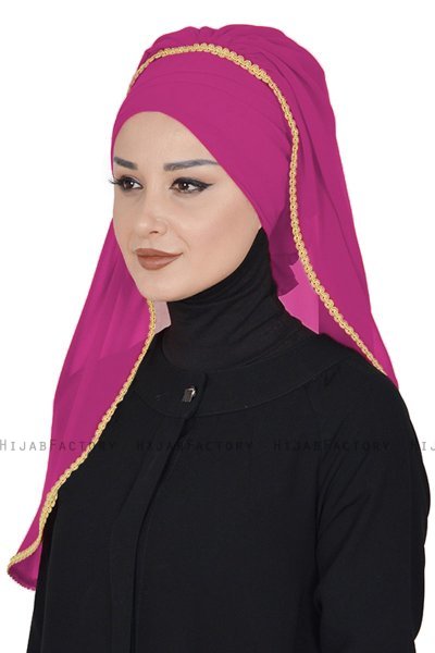 Louise - Fuchsia Practical Hijab - Ayse Turban