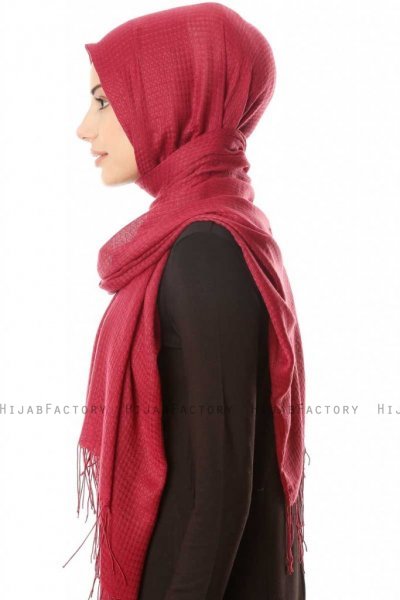 Lunara - Bordeaux Hijab - Özsoy