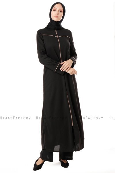 Lylah - Black Abaya - Miss Cazibe