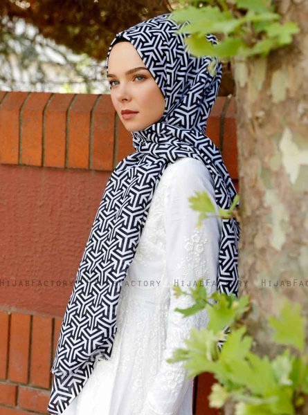 Meissa - Patterned Hijab - Sal Evi