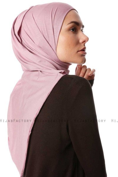 Melek - Purple Premium Jersey Hijab - Ecardin