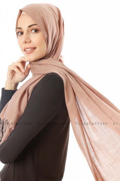 Meliha - Light Brown Hijab - Özsoy