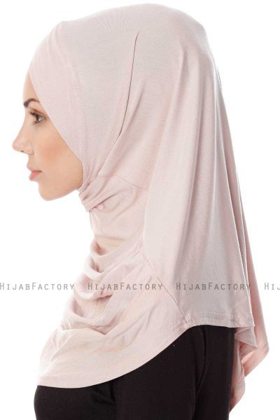 Mia - Dusty Pink One-Piece Al Amira Hijab - Ecardin