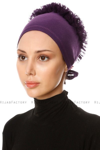 Munire - Purple Underscarf - Özsoy