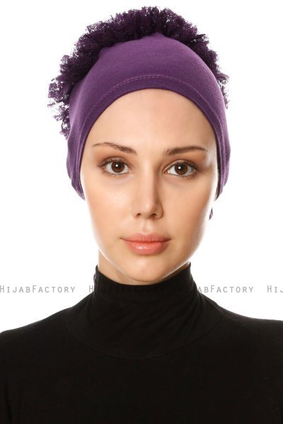 Munire - Purple Underscarf - Özsoy