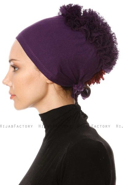 Munire - Purple Underscarf - Özsoy