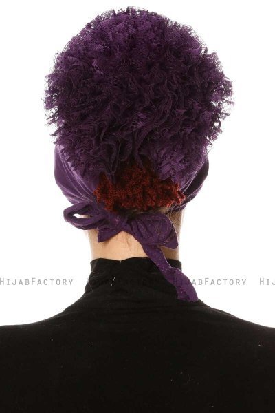 Munire - Purple Underscarf - Özsoy