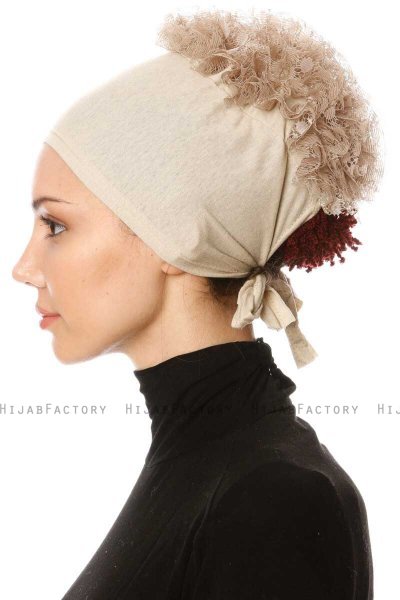 Munire - Taupe Underscarf - Özsoy