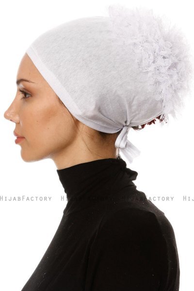Munire - White Underscarf - Özsoy