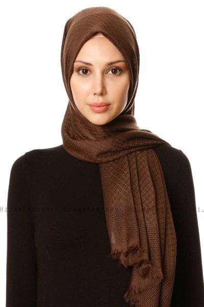 Nalini - Brown Hijab - Özsoy