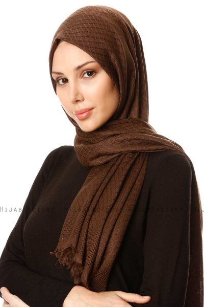 Nalini - Brown Hijab - Özsoy